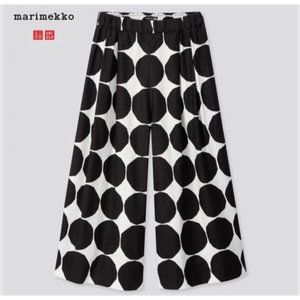 Uniqlo x Marimekko Collection - Wide Leg Pants -Cropped
